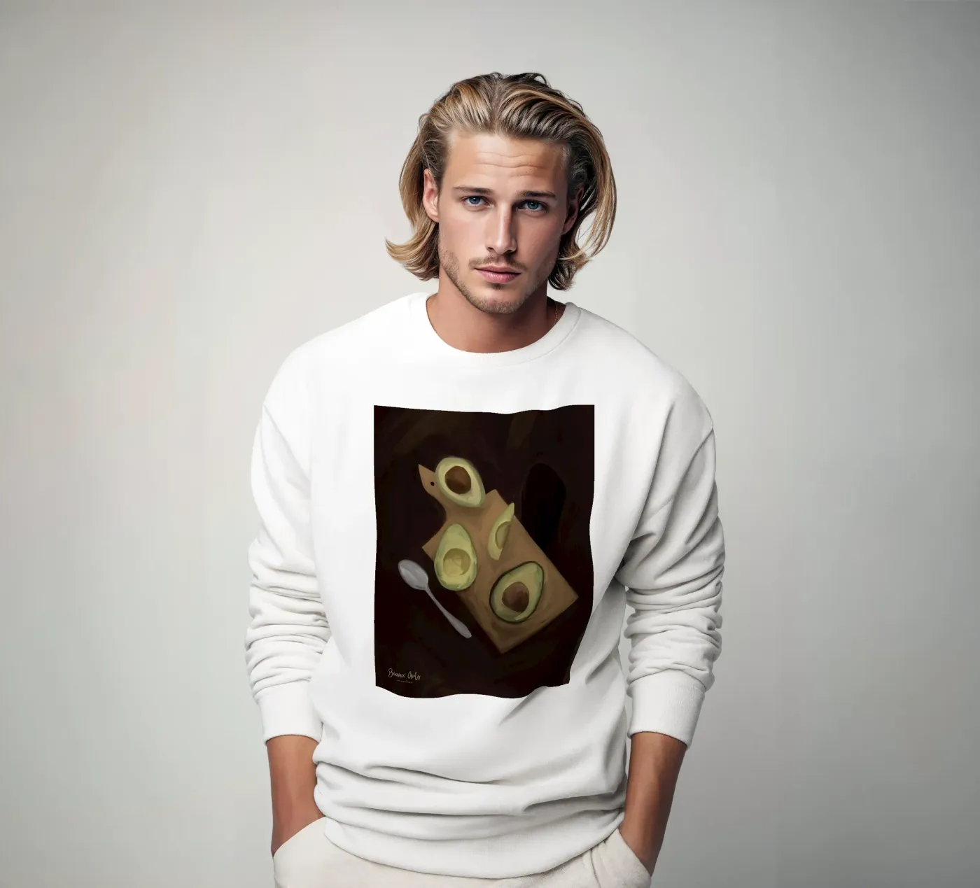 Fluid Geometry felpa da Mike Leymi