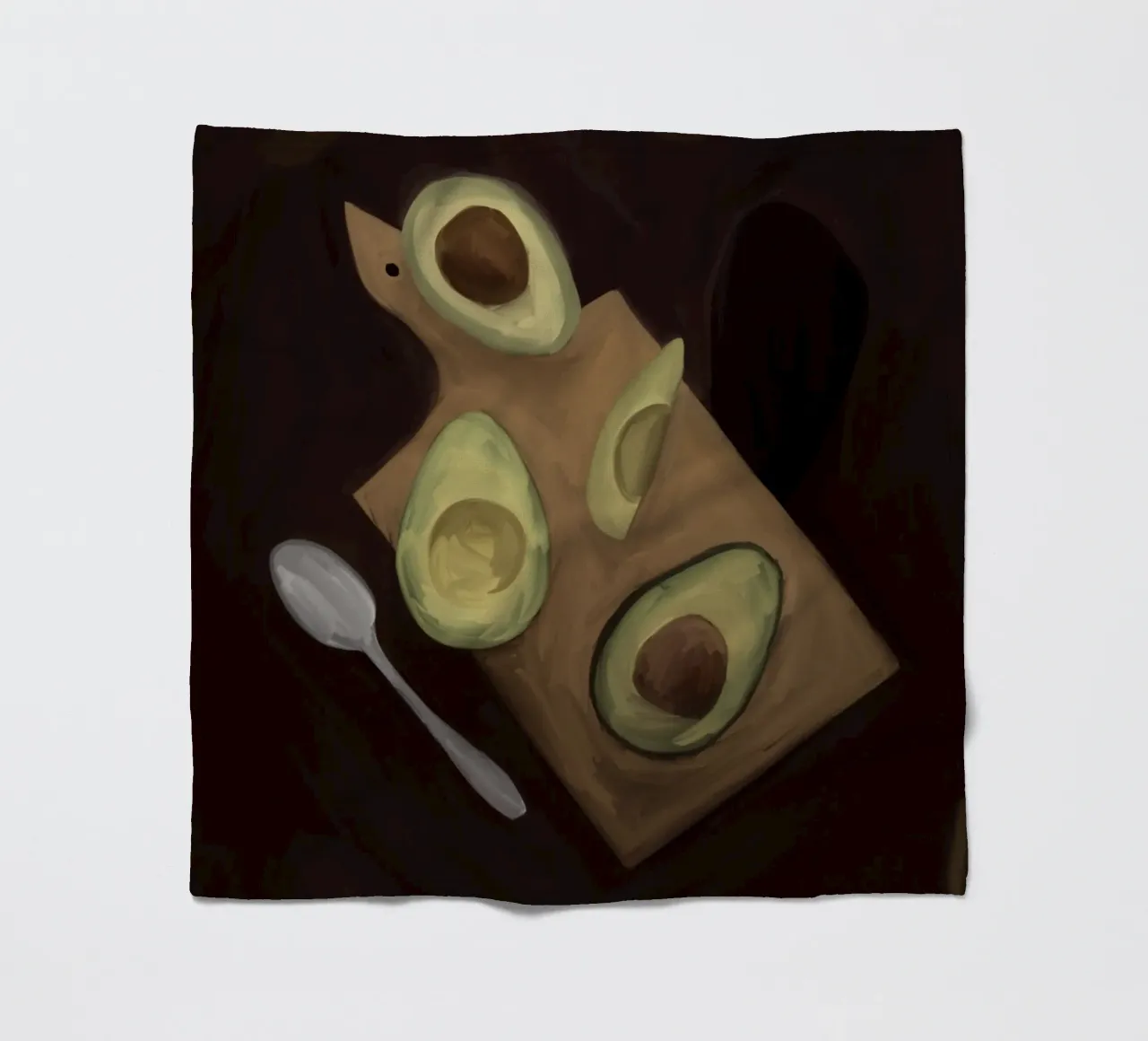 Fluid Geometry Fleecedecke von Mike Leymi