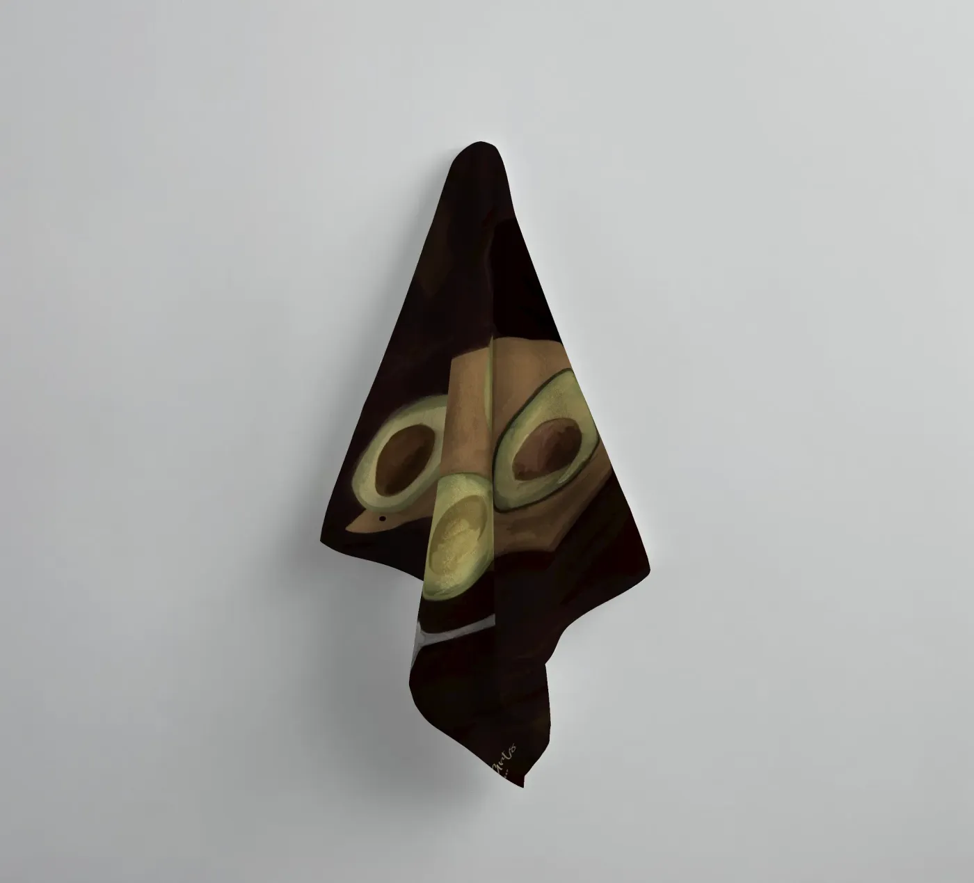 Fluid Geometry towel by Mike Leymi