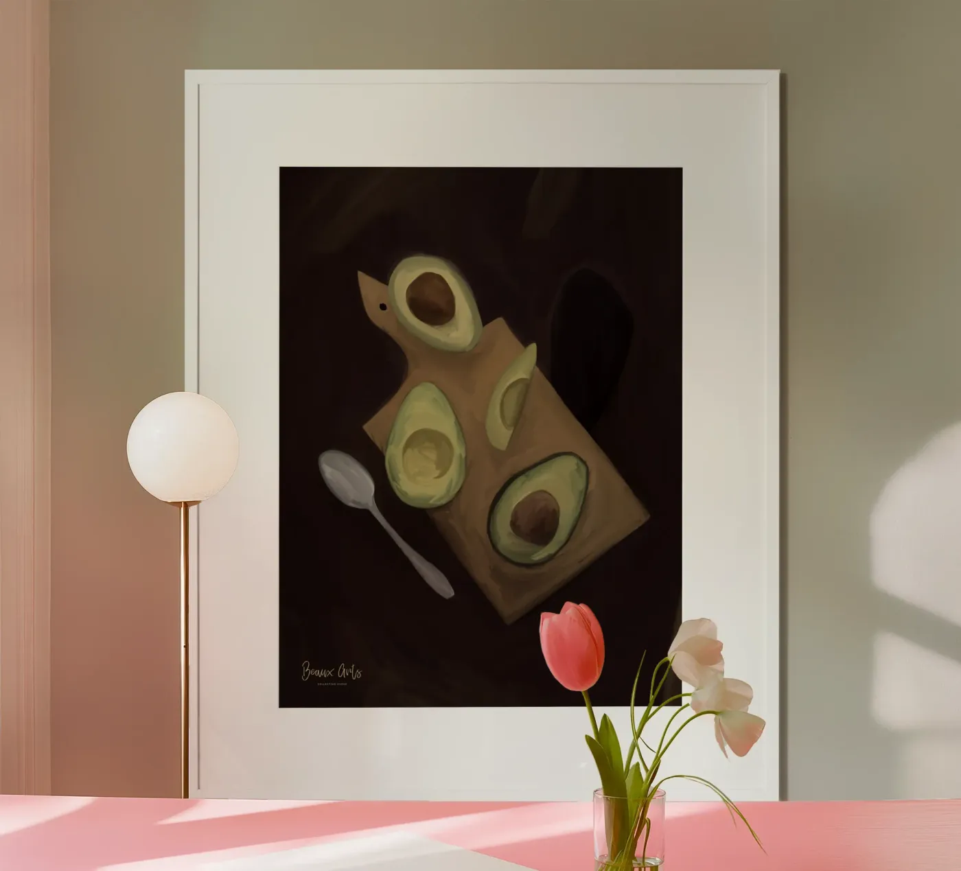 Fluid Geometry poster de Mike Leymi