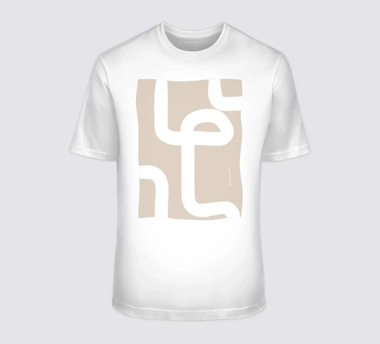 Floating Shapes t-shirt da Mike Leymi