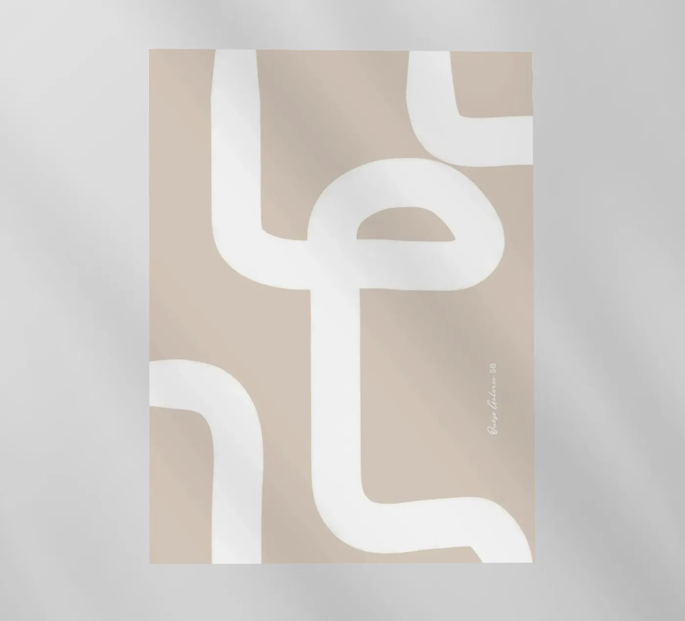 Floating Shapes pellicola backlit da Mike Leymi