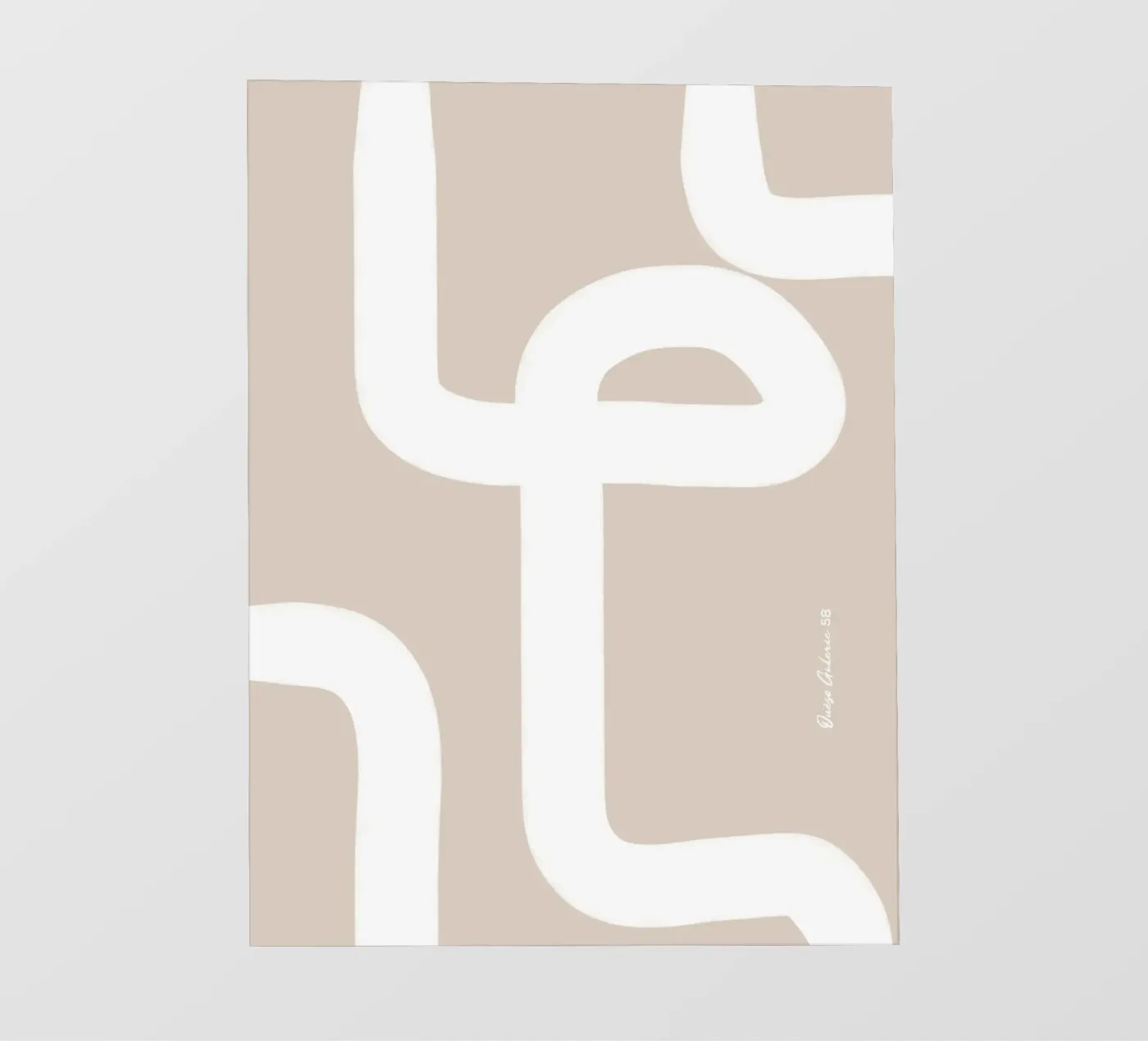 Floating Shapes pellicola backlit da Mike Leymi