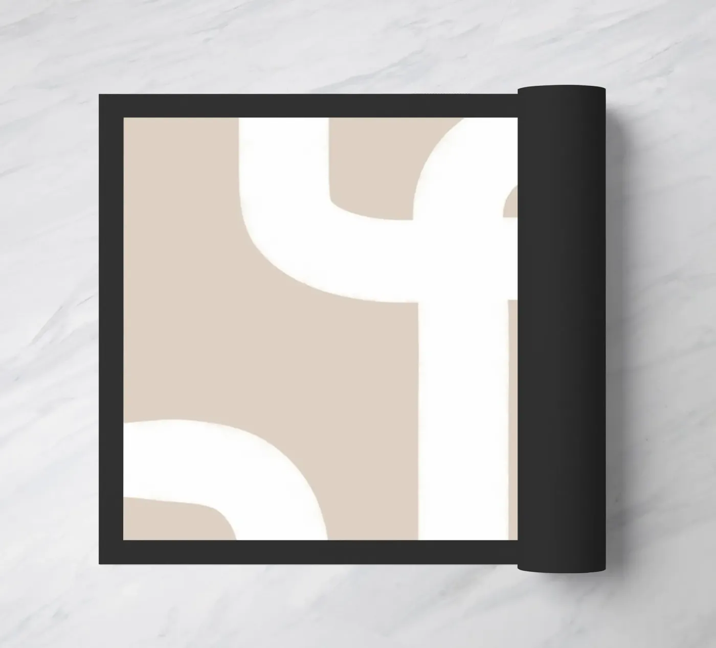 Floating Shapes deurmat van Mike Leymi