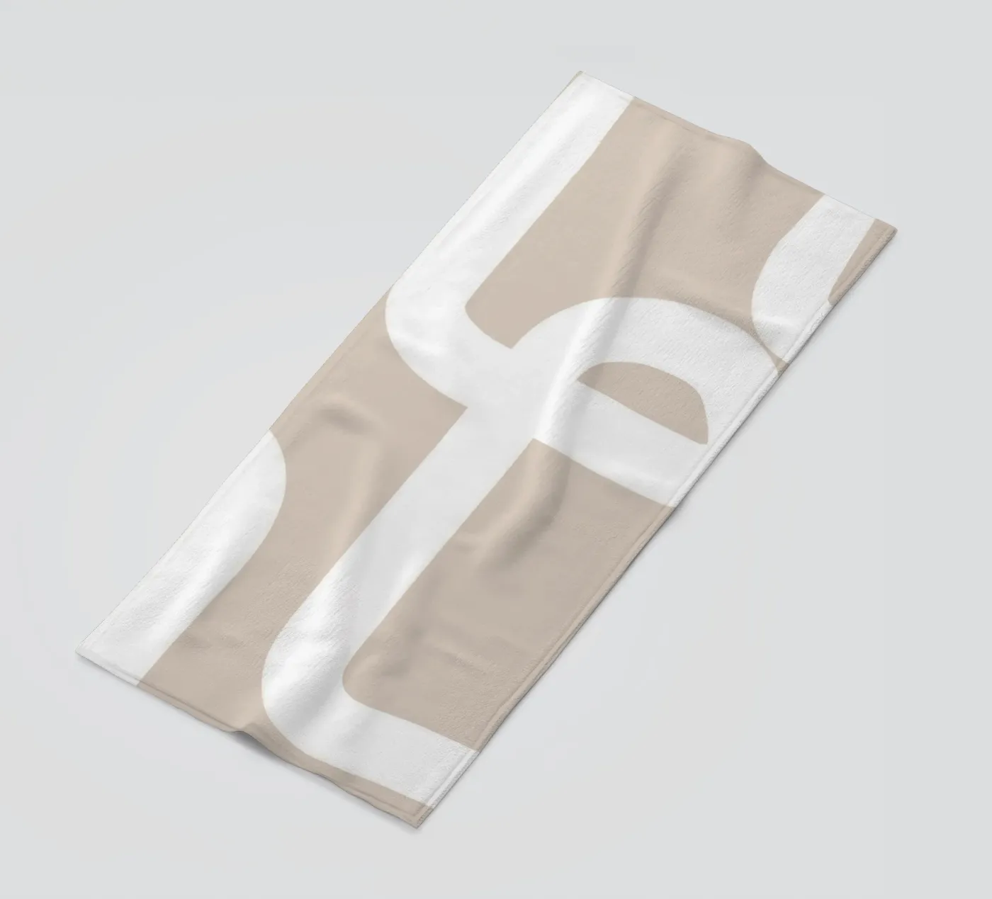 Floating Shapes strandhanddoek van Mike Leymi