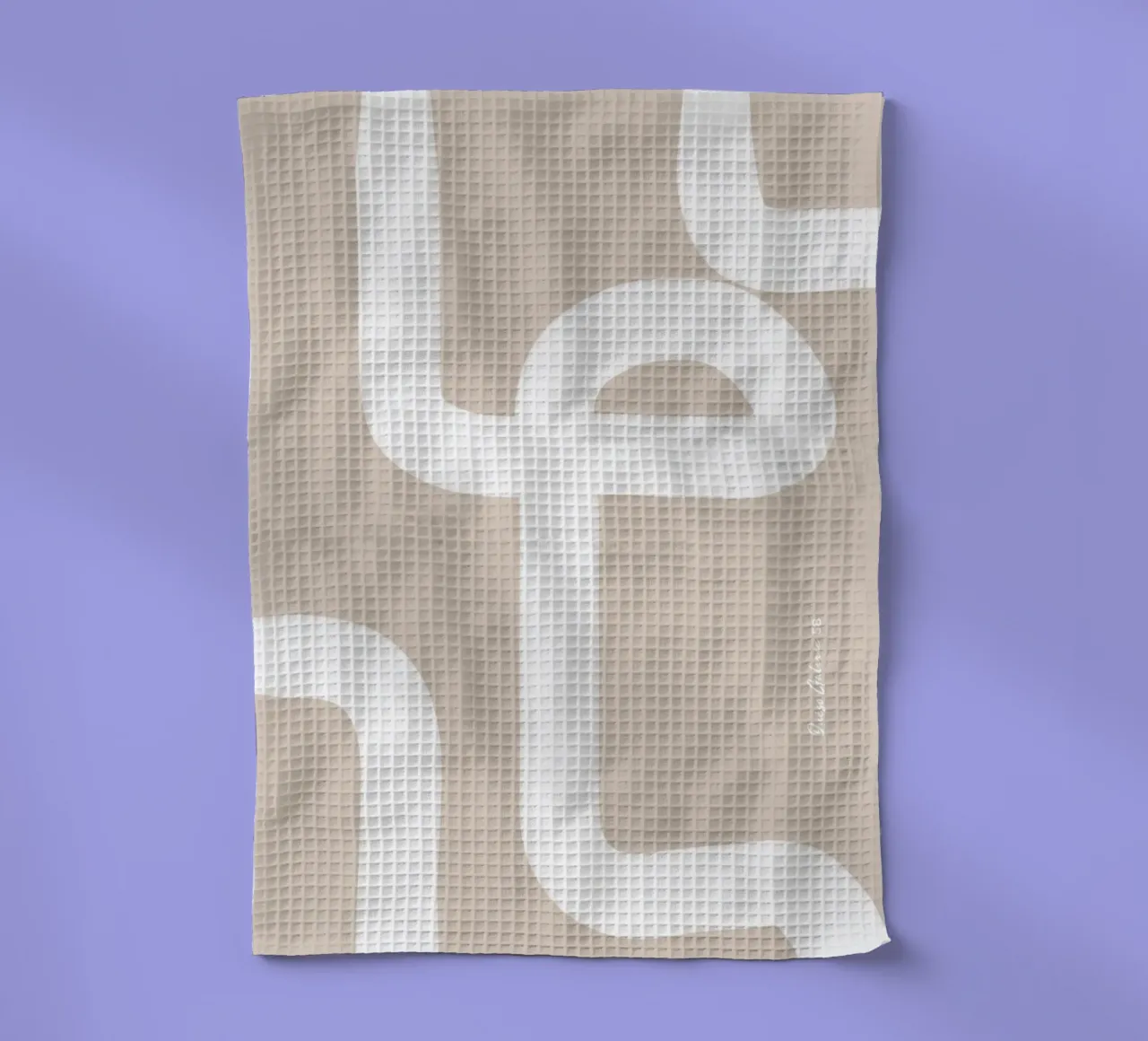 Floating Shapes torchon de Mike Leymi
