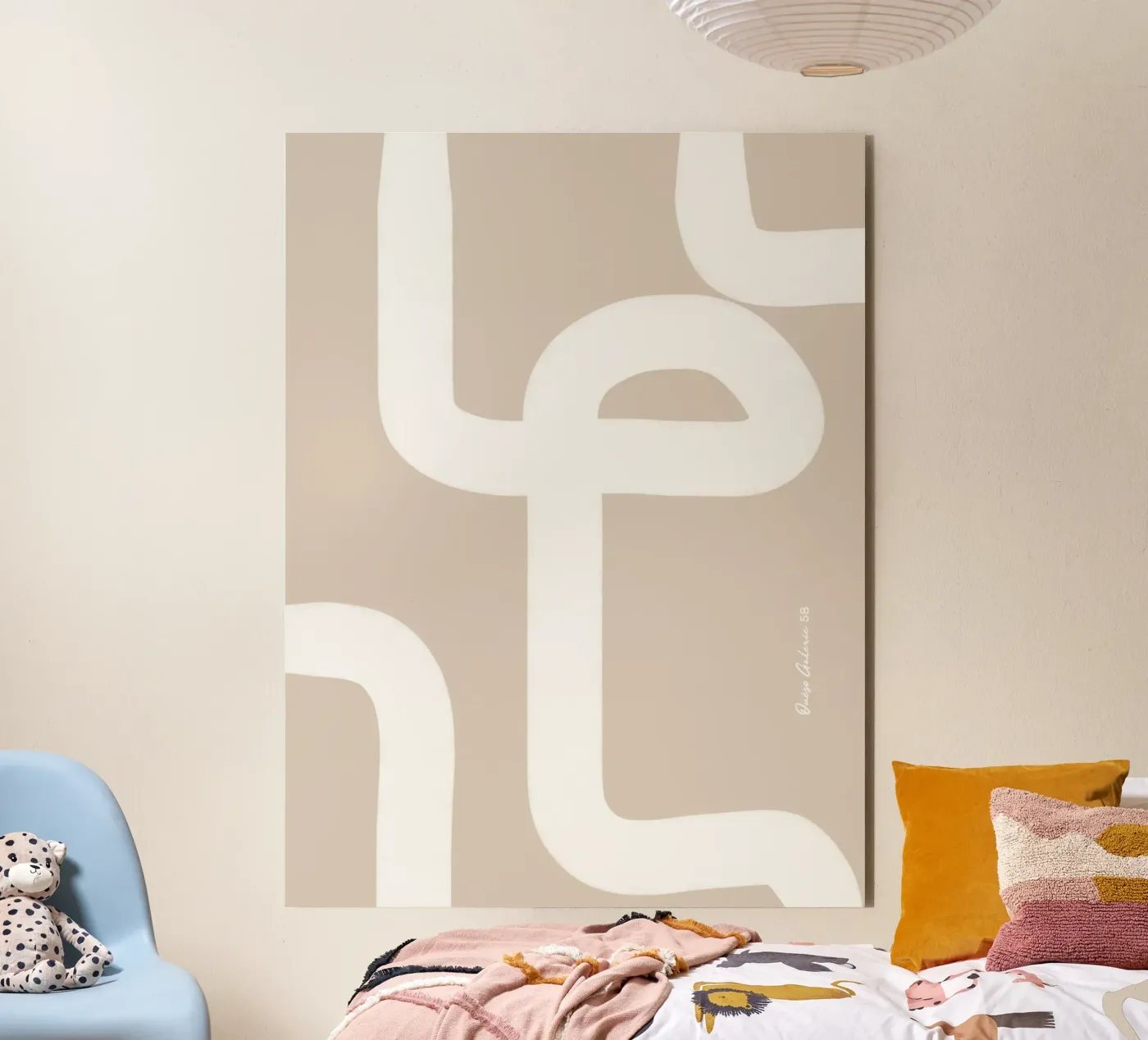 Floating Shapes alluminio dibond da Mike Leymi