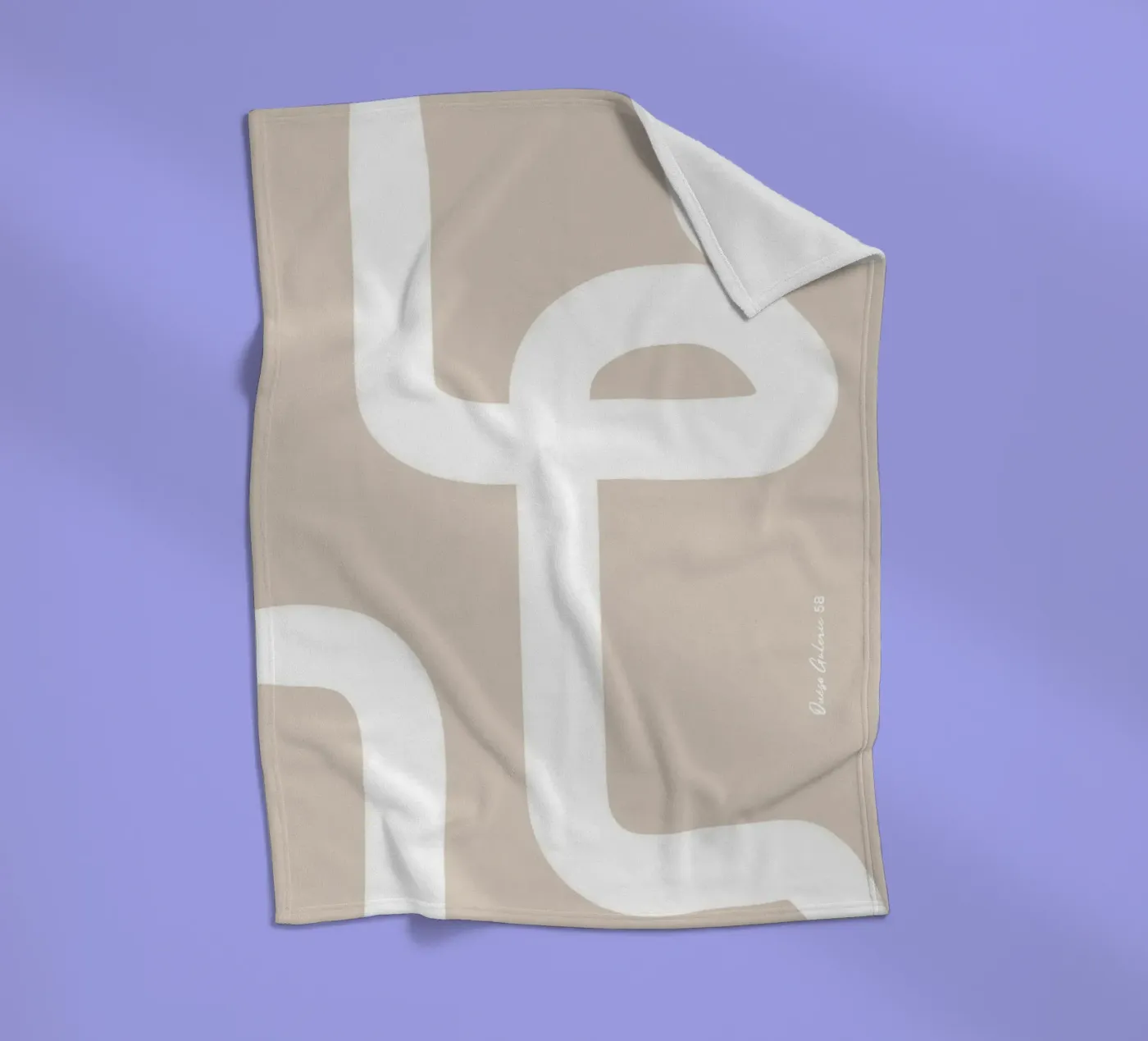 Floating Shapes Fleecedecke von Mike Leymi