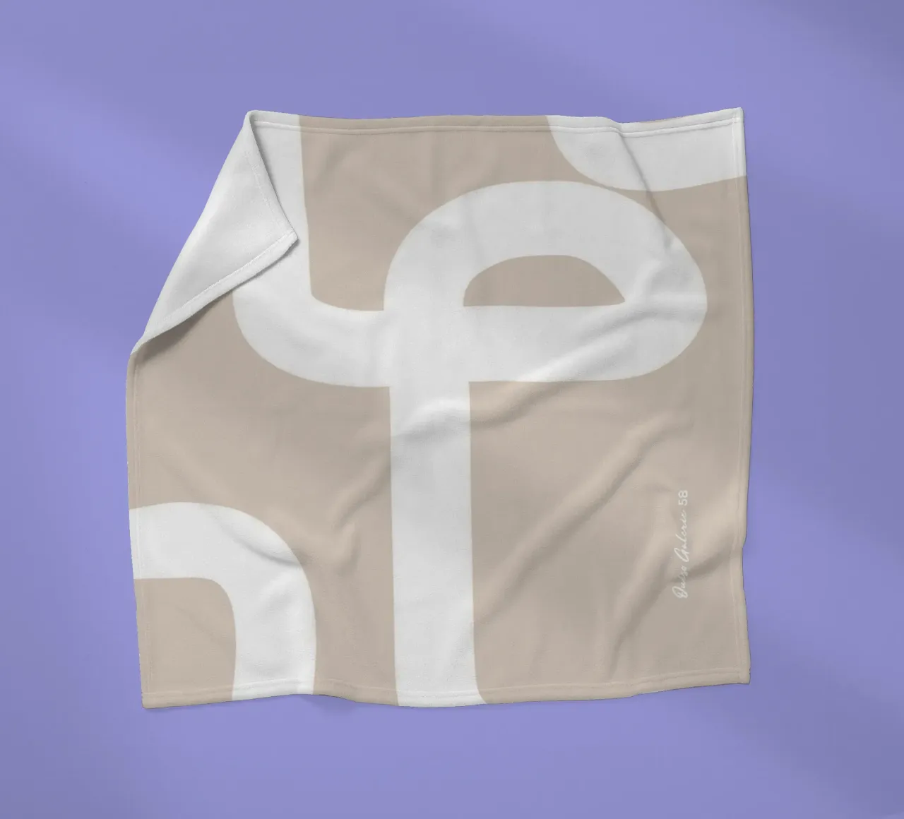 Floating Shapes Fleecedecke von Mike Leymi