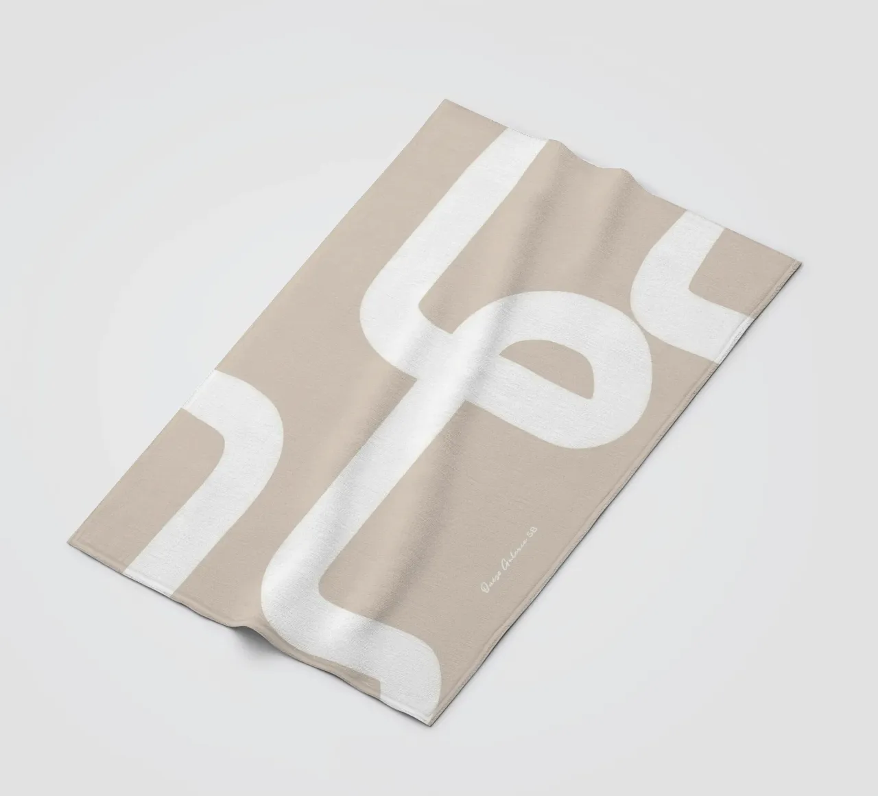 Floating Shapes Fleecedecke von Mike Leymi