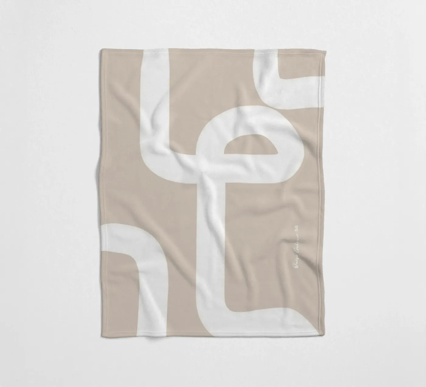 Floating Shapes Fleecedecke von Mike Leymi