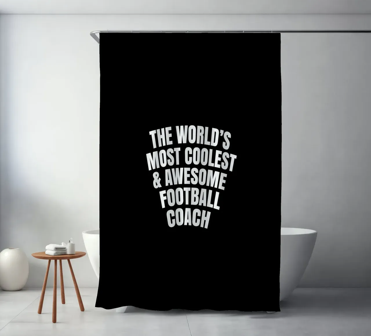 World's most coolest and awesome football coach tenda da doccia da happieeagle
