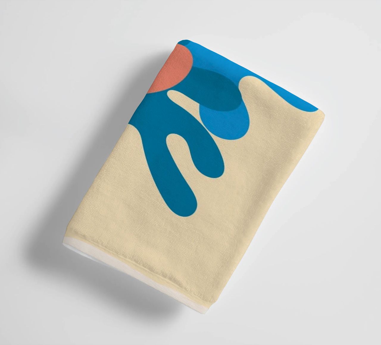 Colourful abstraction - Matisse-inspired design towel by Whole©