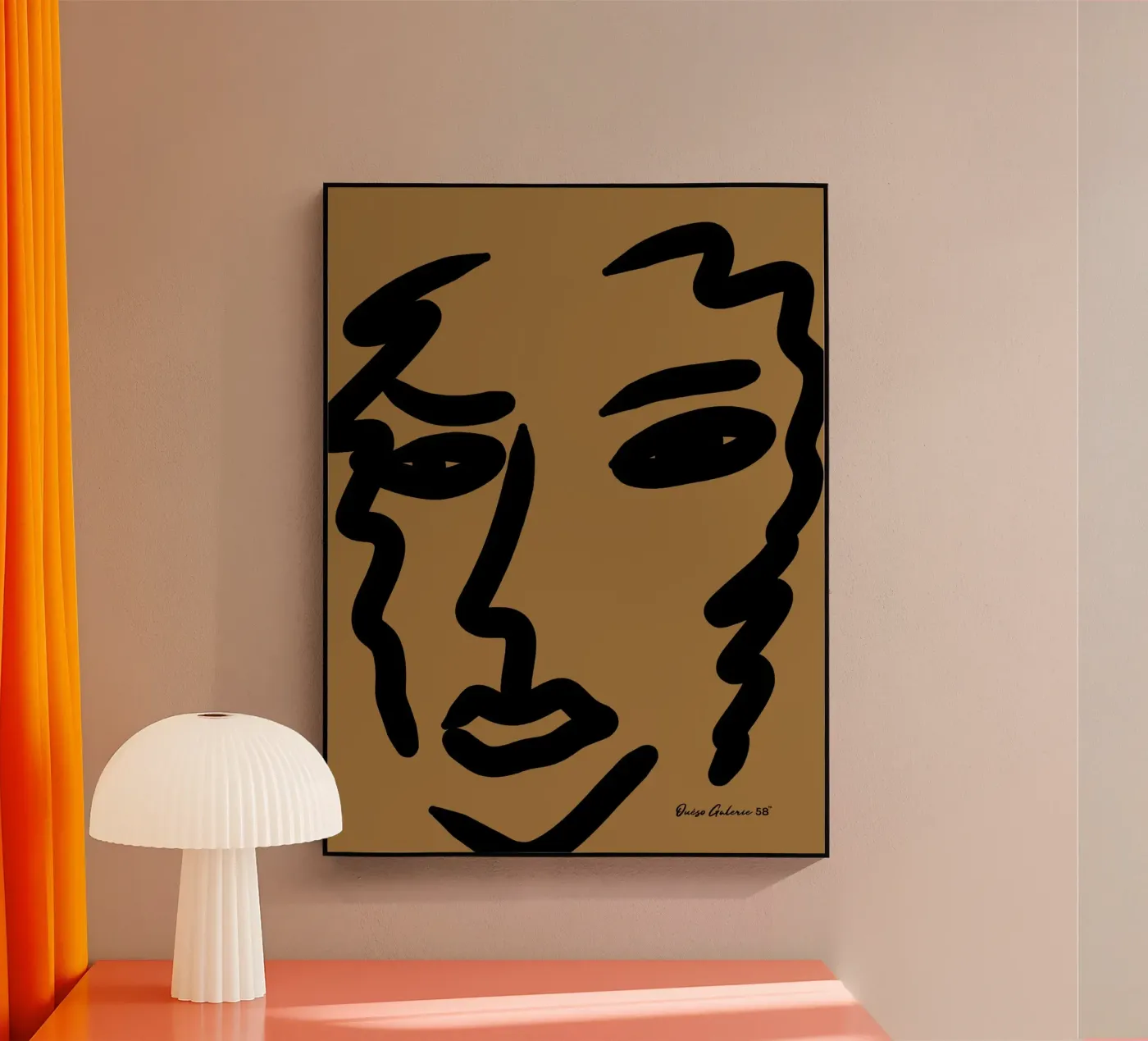 Energetic Curves acrylic glass by Mike Leymi