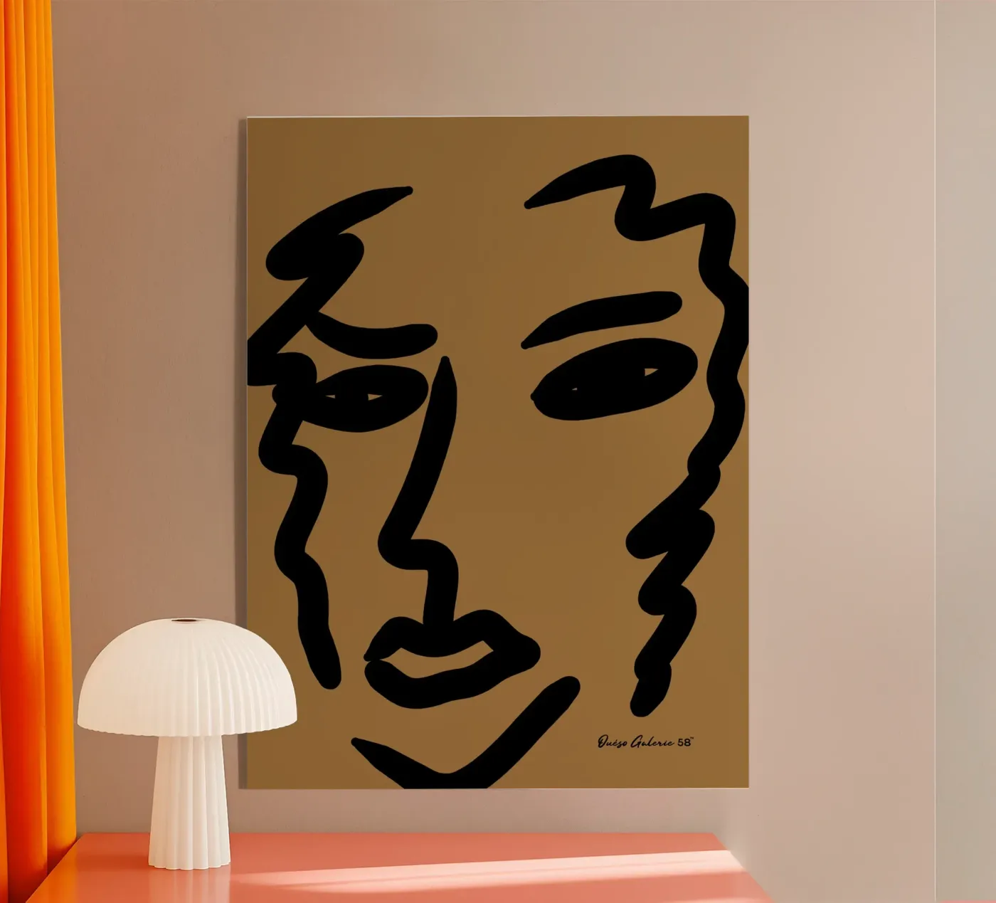 Energetic Curves acrylic glass by Mike Leymi