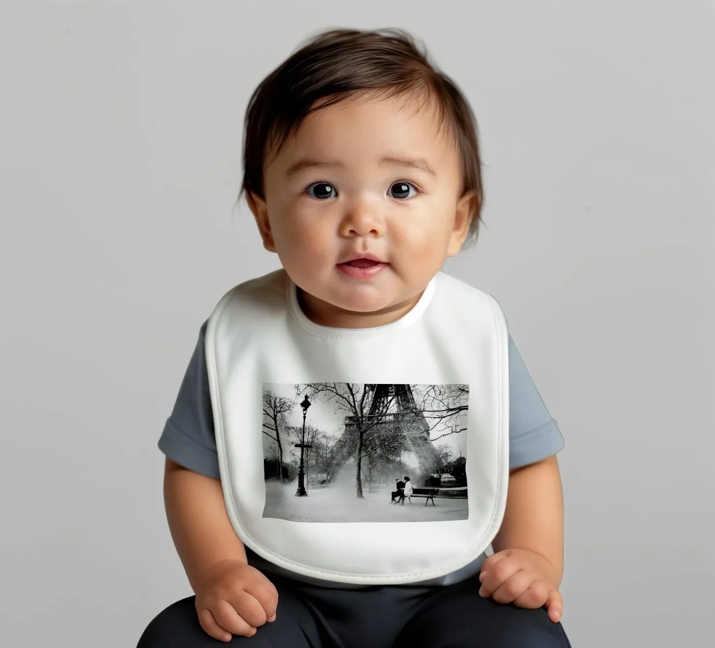 Paris Babylätzchen von Picture On The Fridge