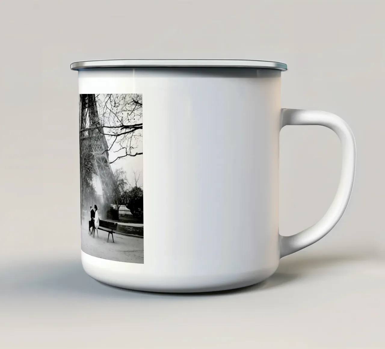 Paris tazza in smalto da Picture On The Fridge
