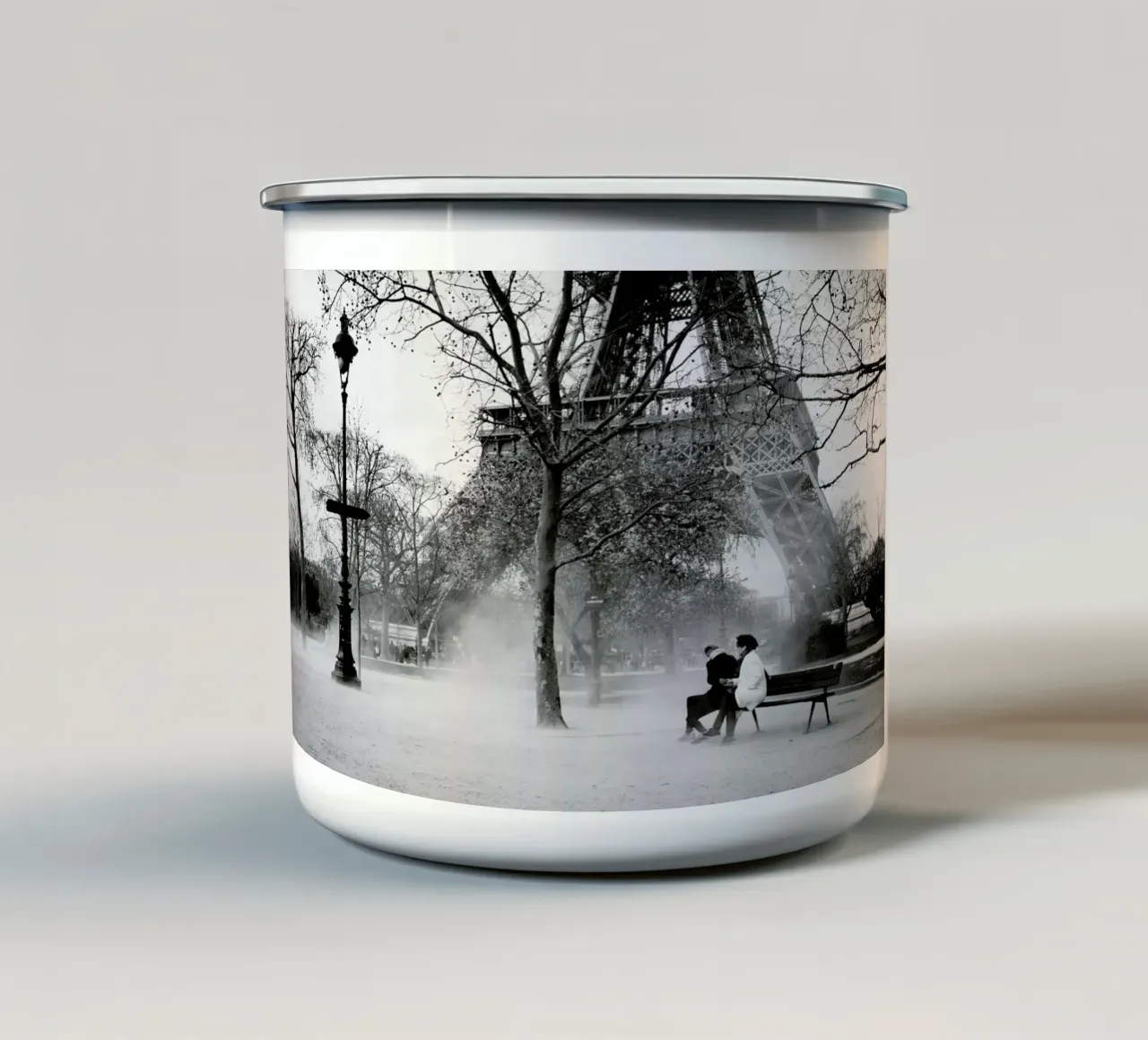Paris tazza in smalto da Picture On The Fridge