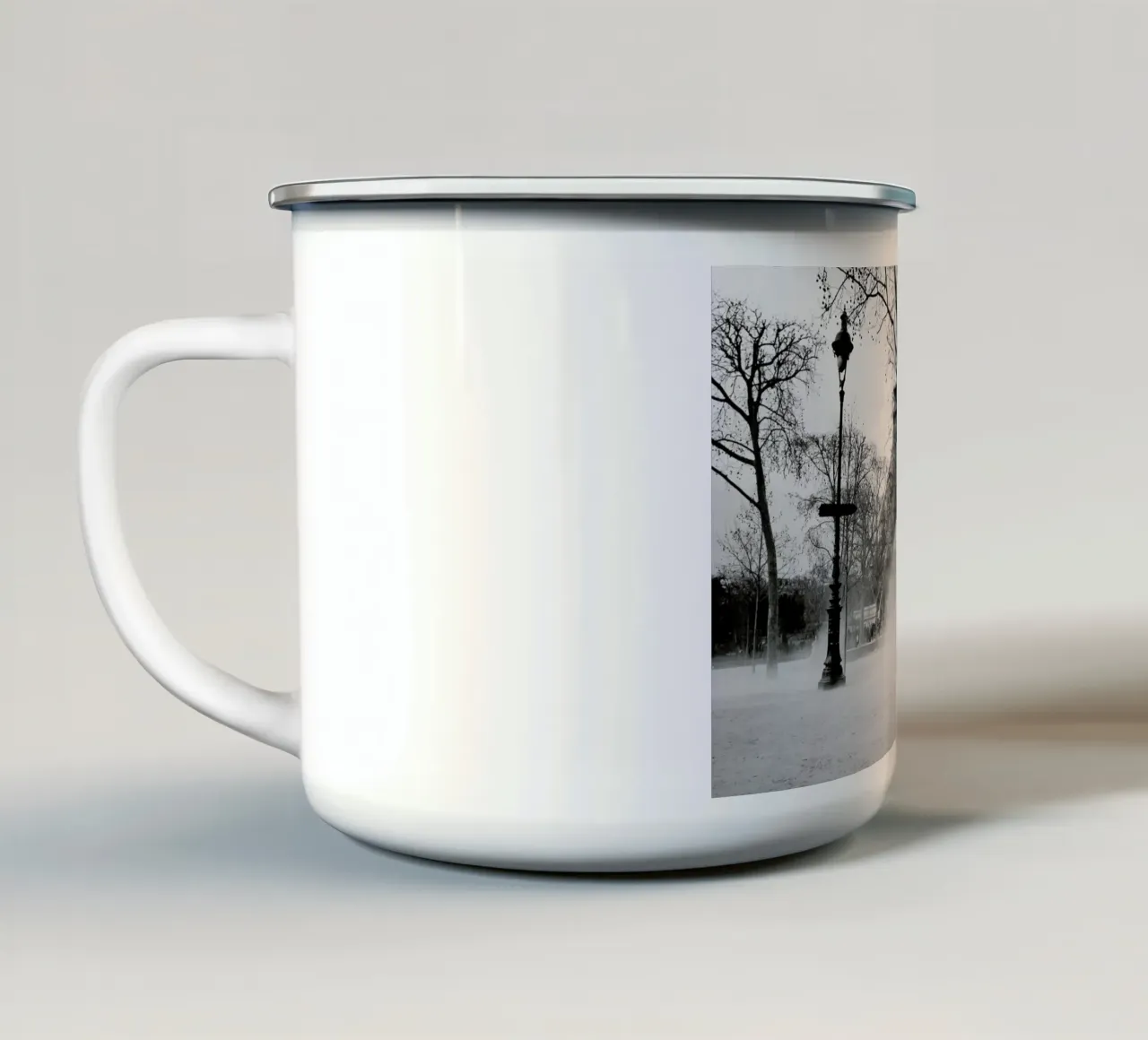 Paris tazza in smalto da Picture On The Fridge