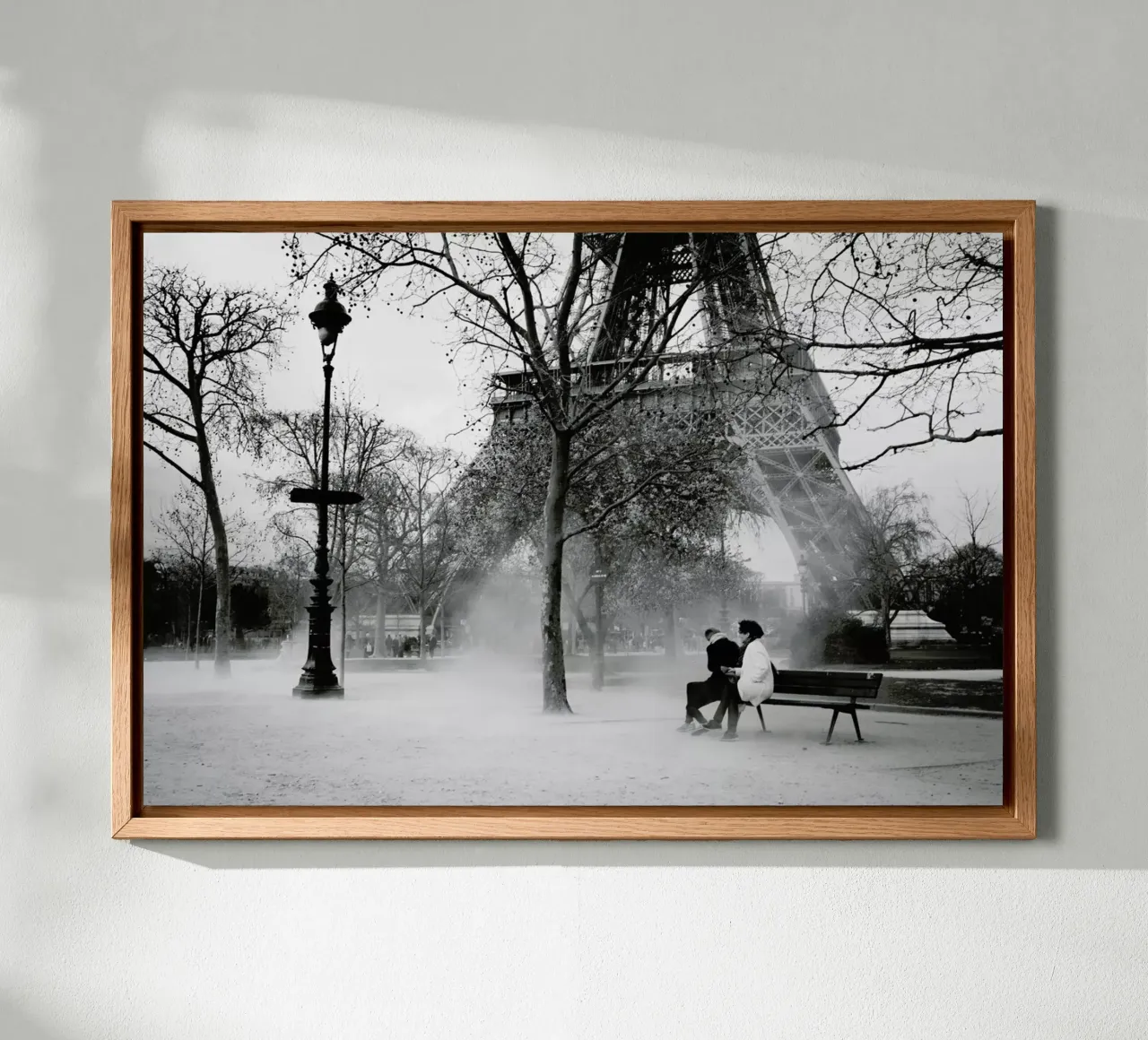 Paris tela con Cornice a cassetta da Picture On The Fridge