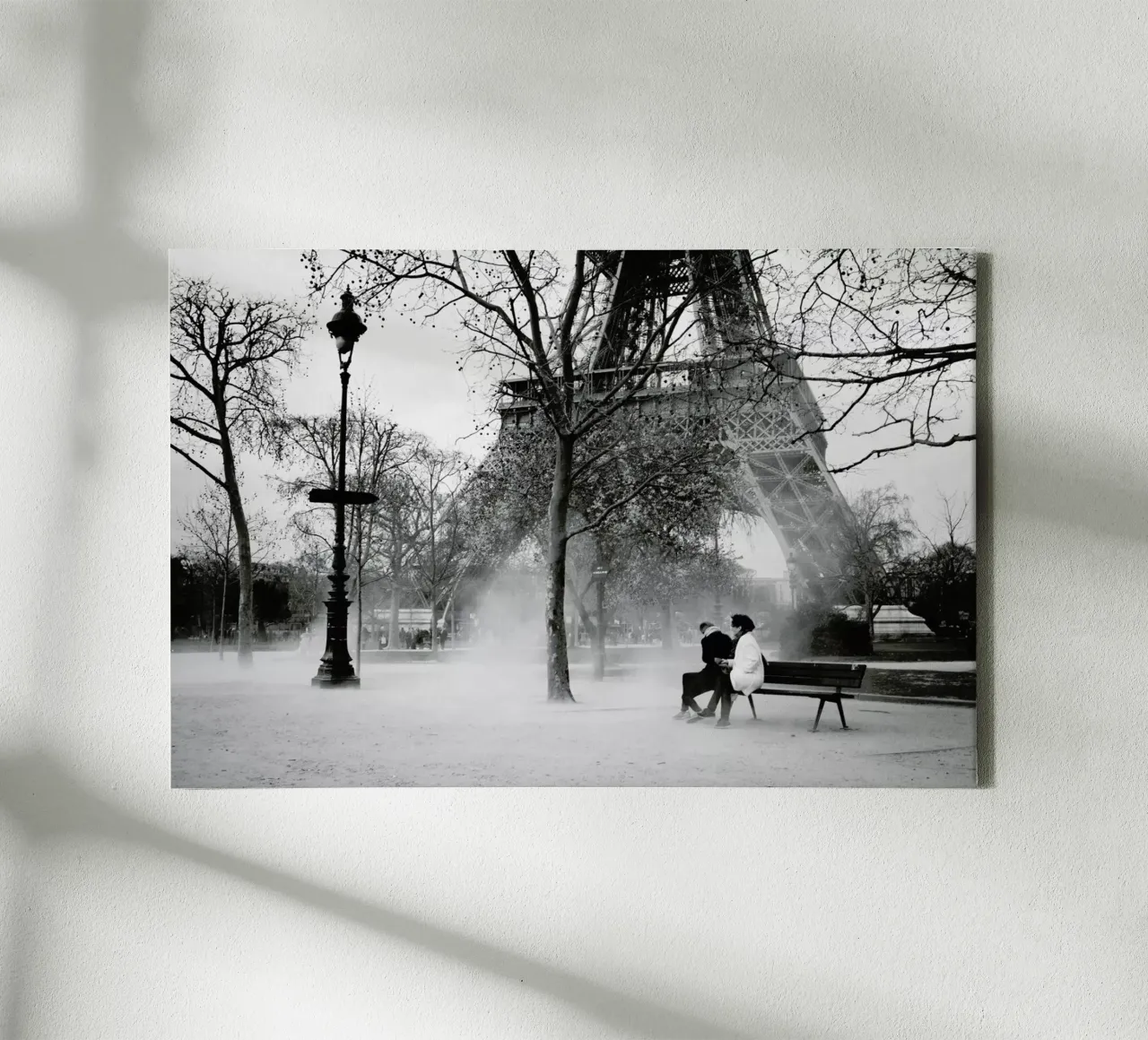 Paris tela con Cornice a cassetta da Picture On The Fridge