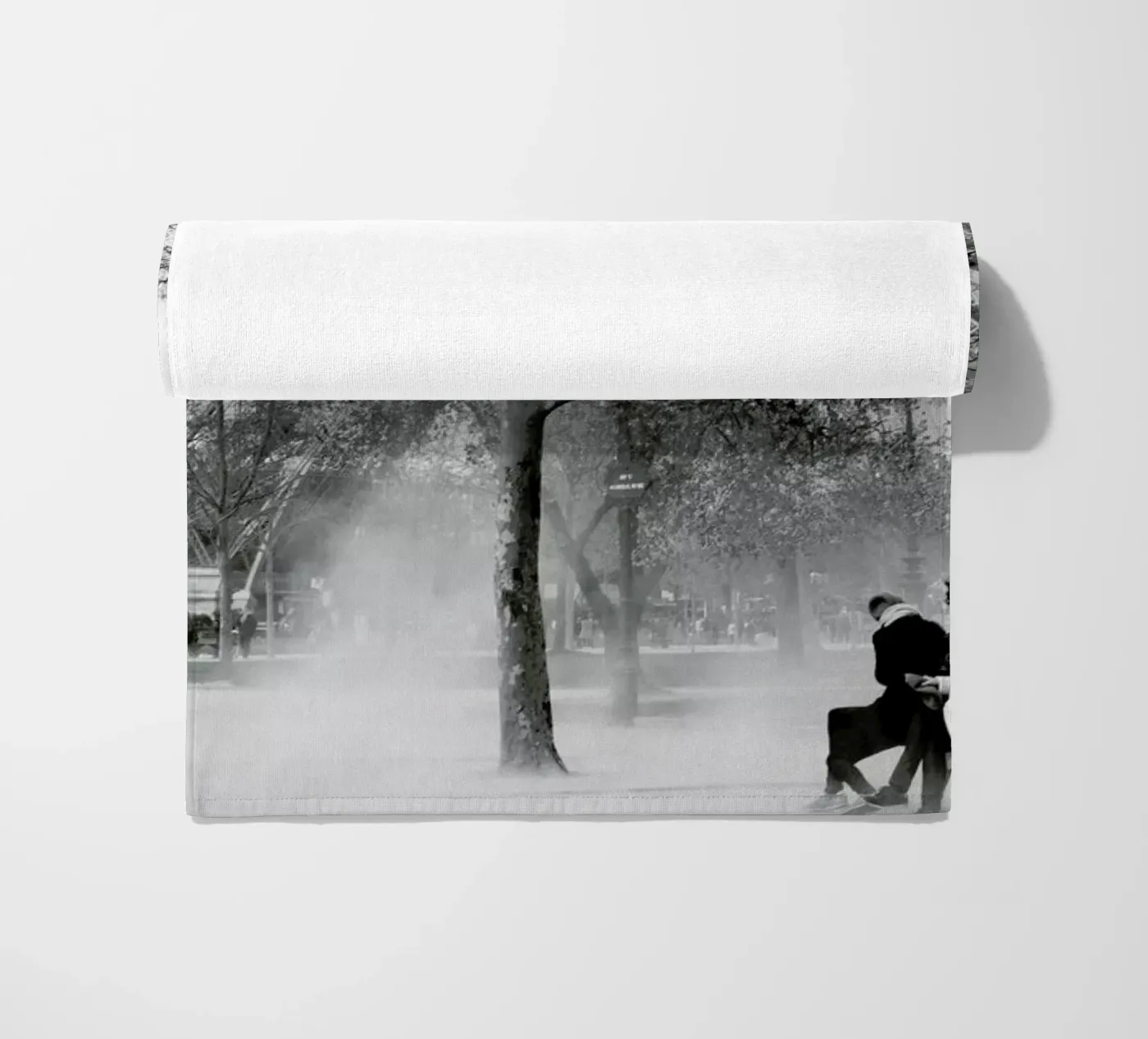 Paris beach towel by Picture On The Fridge