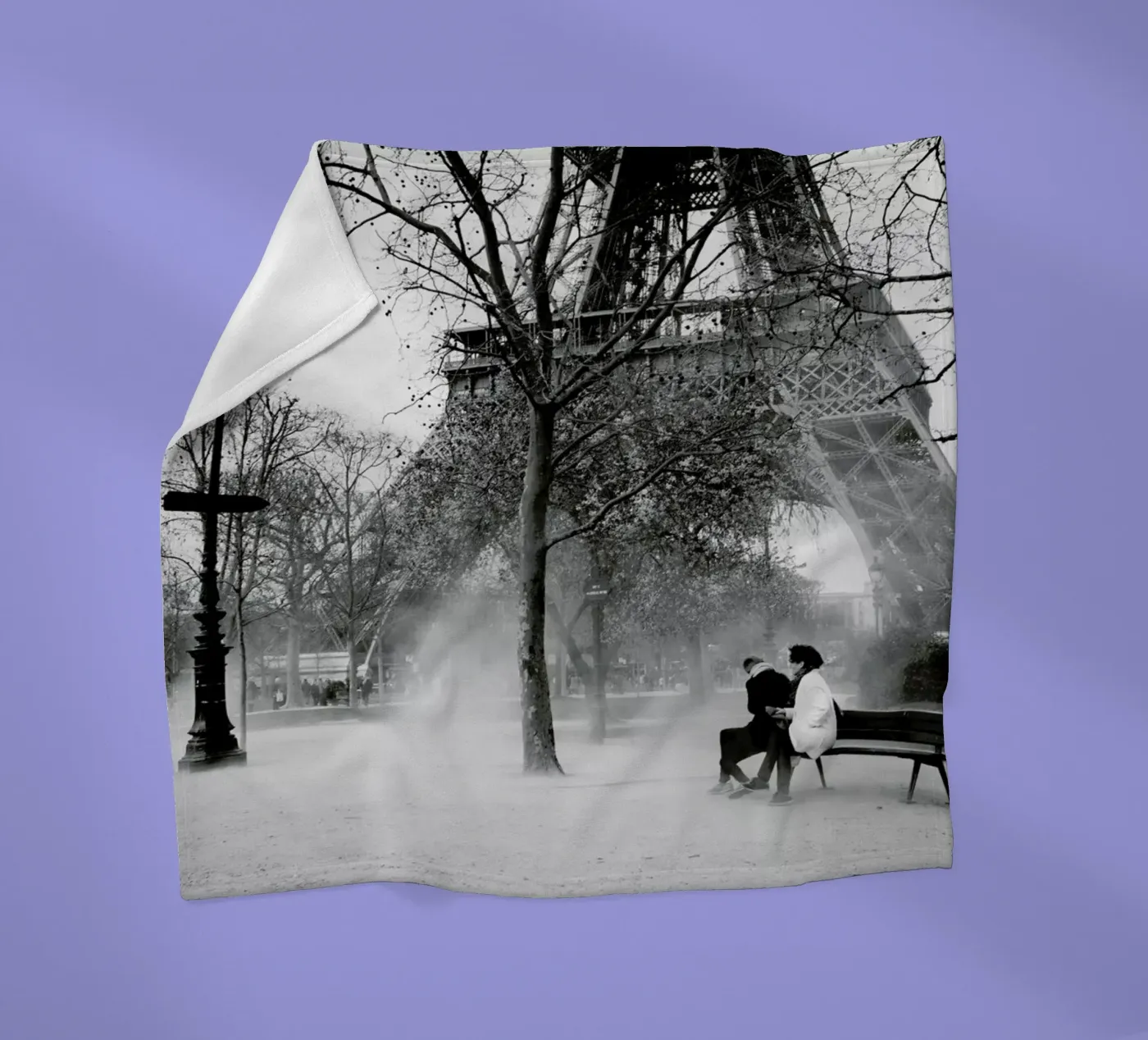 Paris Fleecedecke von Picture On The Fridge