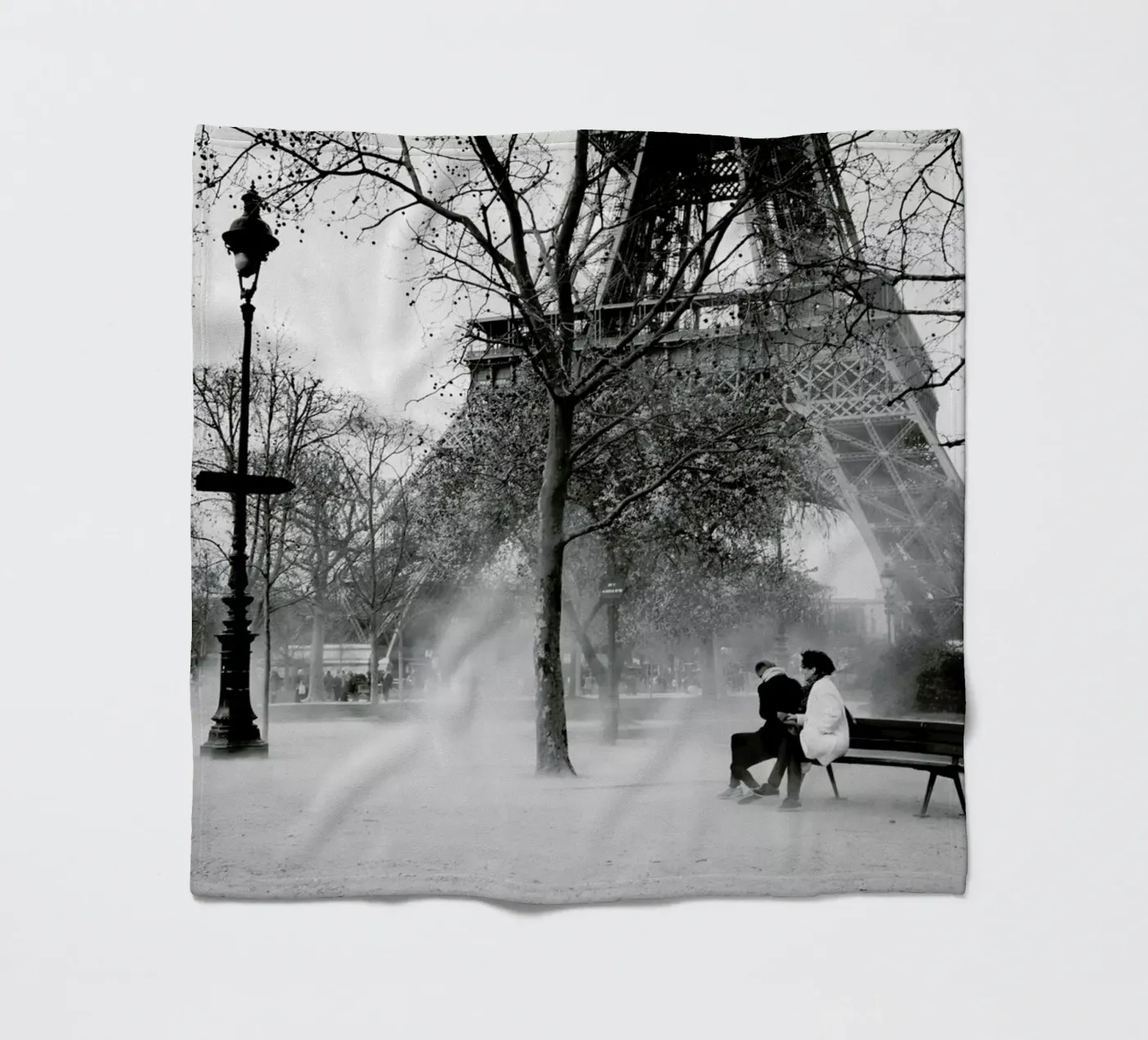 Paris Fleecedecke von Picture On The Fridge