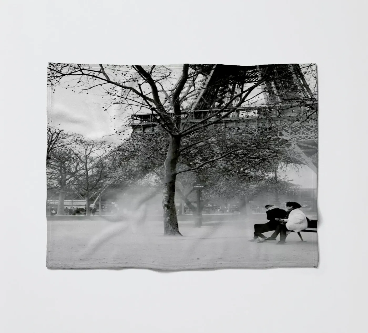 Paris Fleecedecke von Picture On The Fridge
