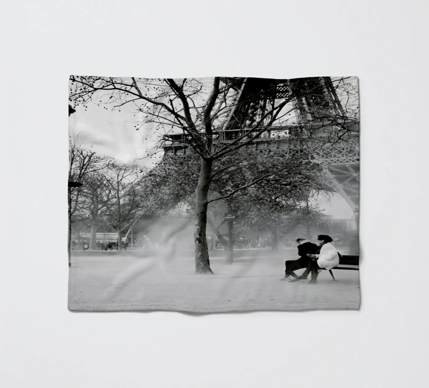 Paris Fleecedecke von Picture On The Fridge