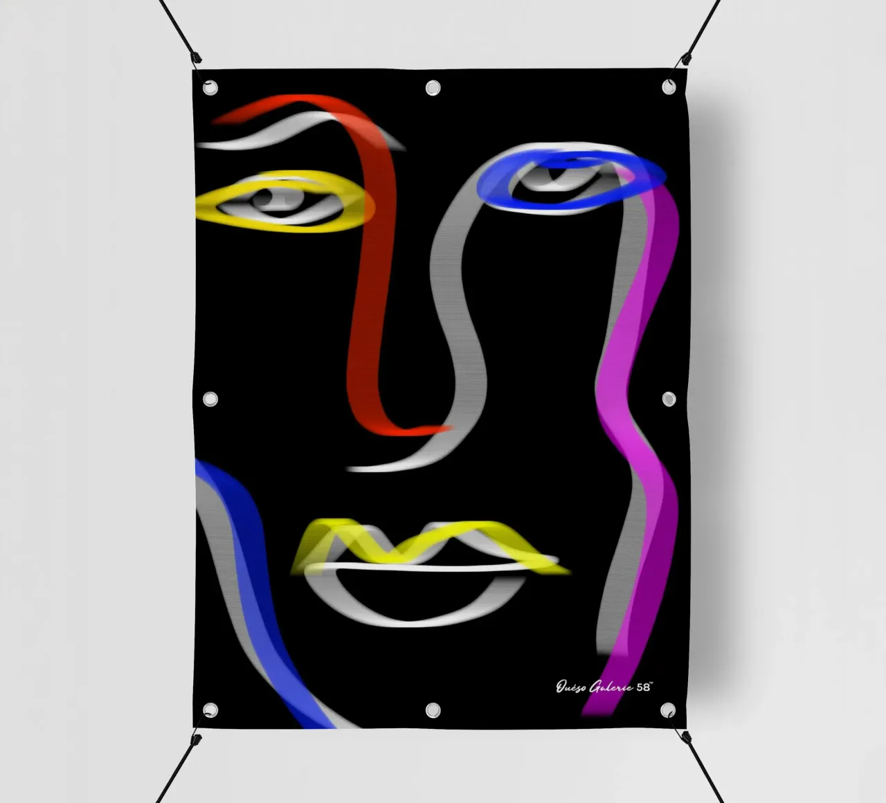 Colorful Ripples pvc cover by Mike Leymi