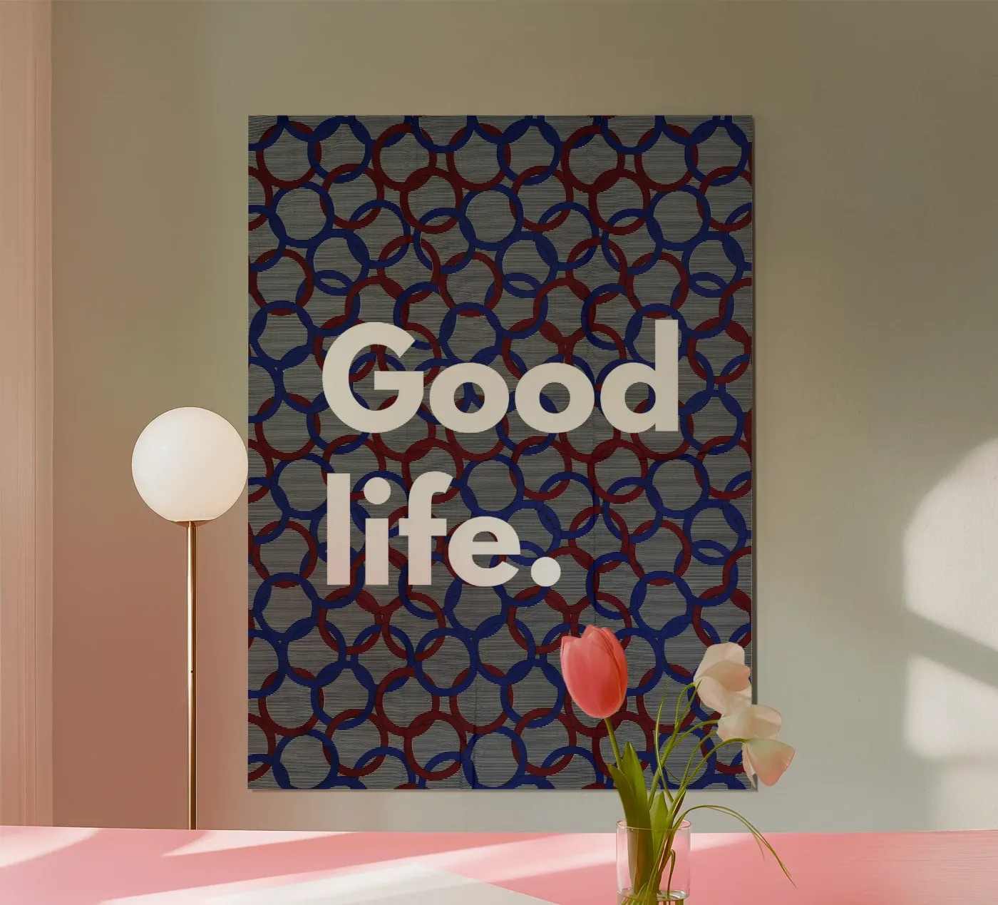 Good Life poster da Mathudace Créas