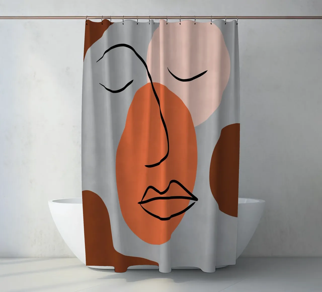 Abstract Radiance tenda da doccia da Mike Leymi