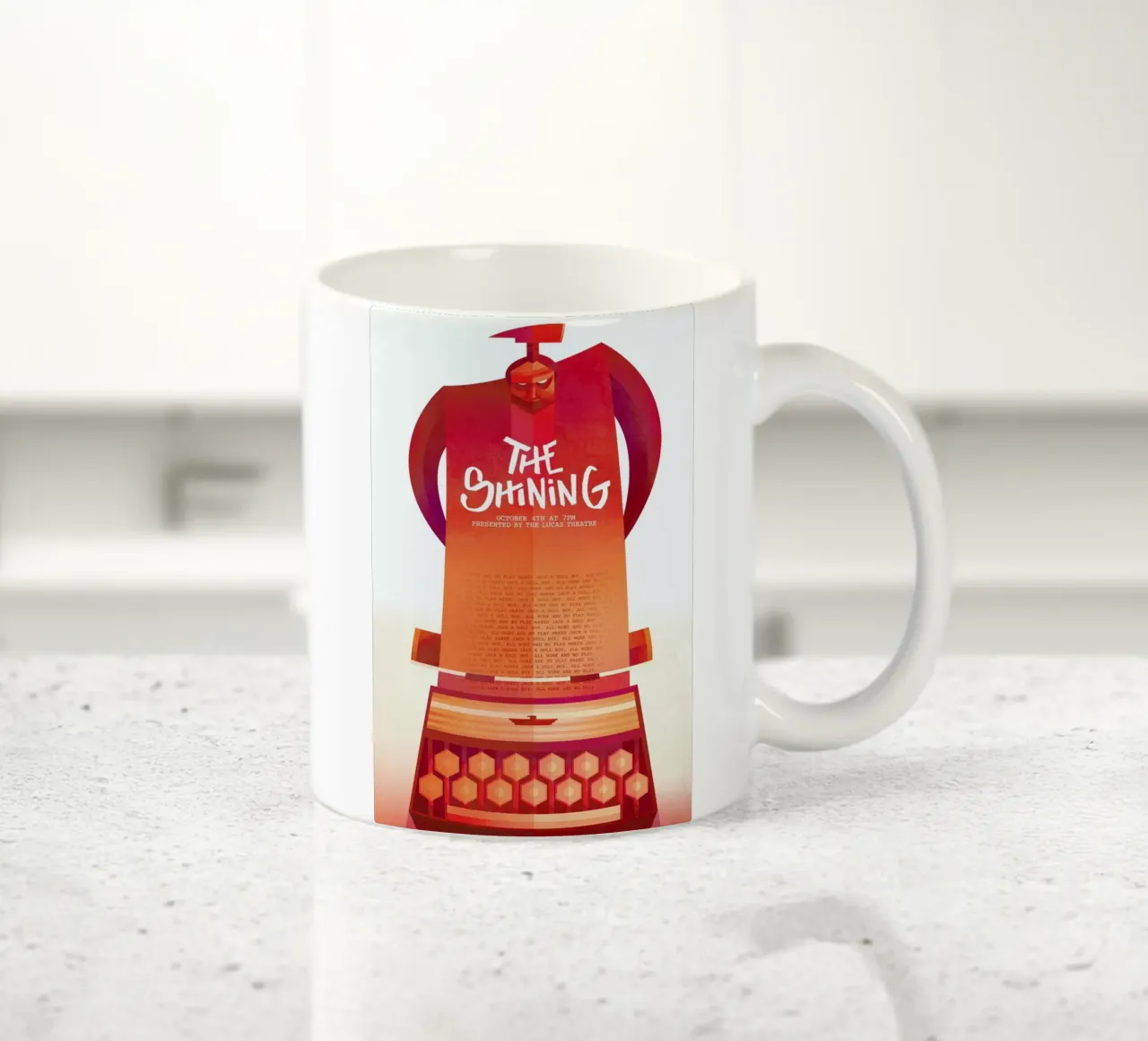 The Shining ceramic mug by Sean Loose