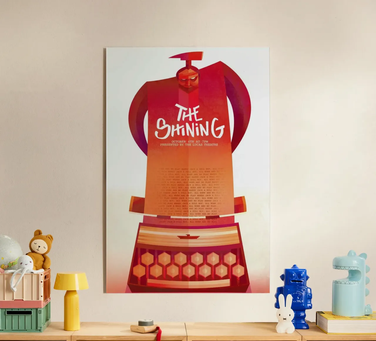 The Shining plexiglass da Sean Loose