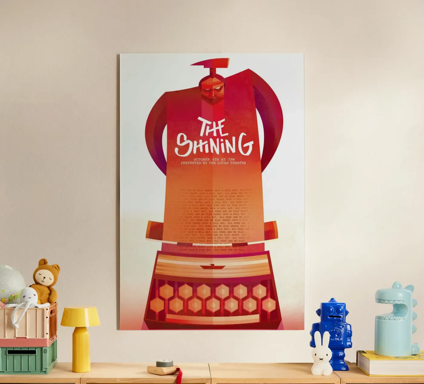 The Shining plexiglass da Sean Loose