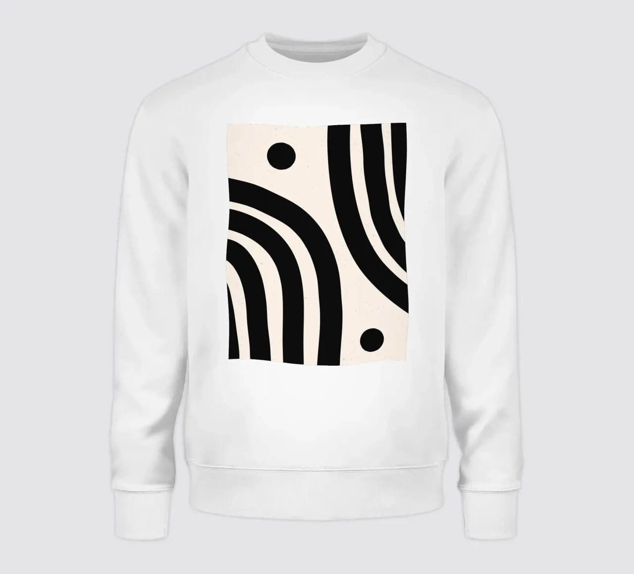 Boho Abstract Minimal Art Design - Elegante e senza tempo felpa da Whole©