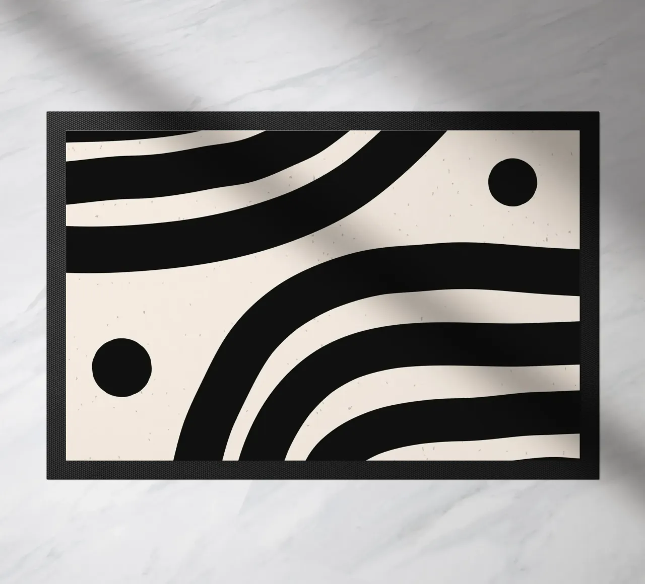 Boho Abstract Minimal Art Design - Elegante e senza tempo zerbino da Whole©