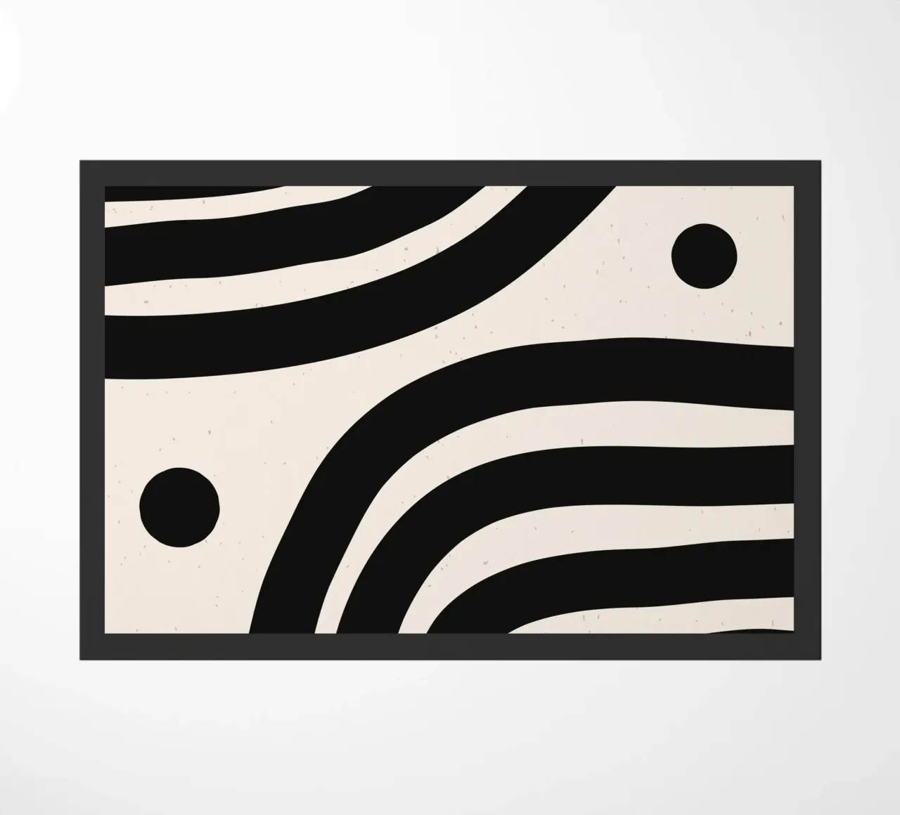 Boho Abstract Minimal Art Design - Elegante e senza tempo zerbino da Whole©