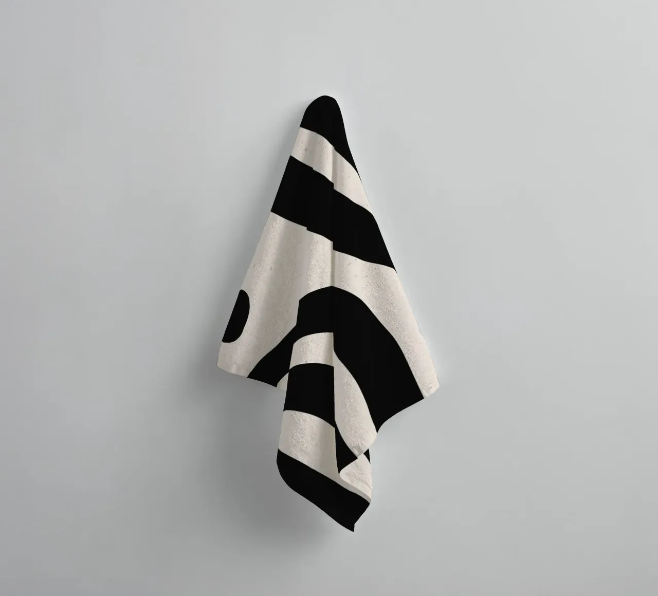 Boho Abstract Minimal Art Design - Elegante e senza tempo asciugamano da bagno da Whole©