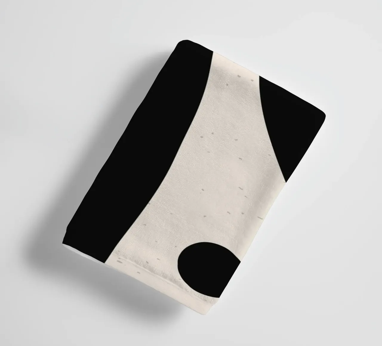 Boho Abstrakt Minimal Art Design – Stilvoll & Zeitlos Handtuch von Whole©