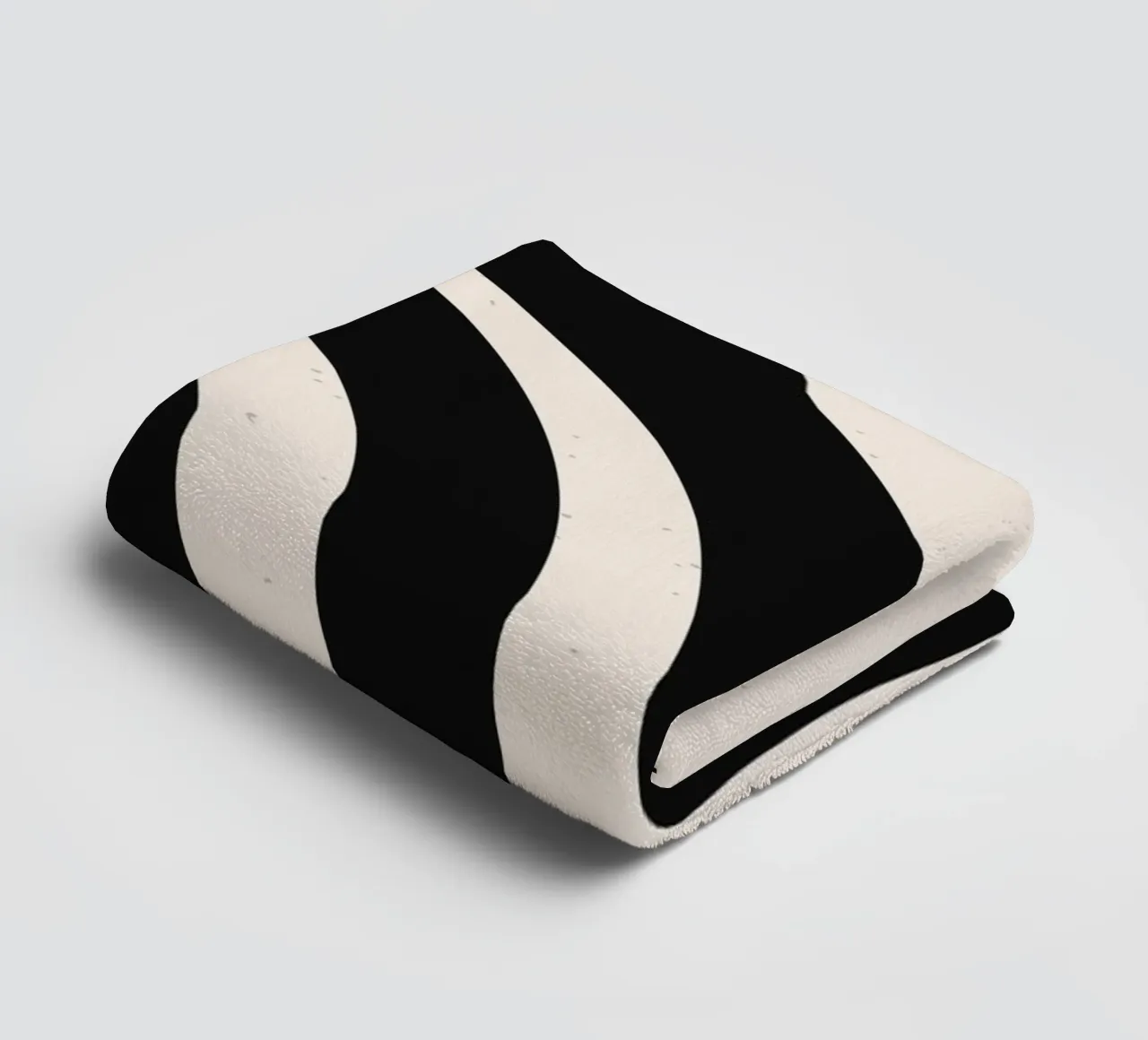 Boho Abstrakt Minimal Art Design – Stilvoll & Zeitlos Handtuch von Whole©