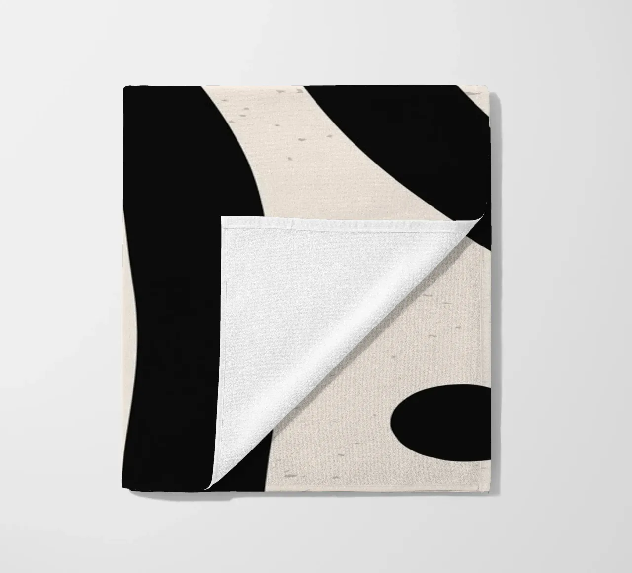 Boho Abstract Minimal Art Design - Elegante e senza tempo telo mare da Whole©