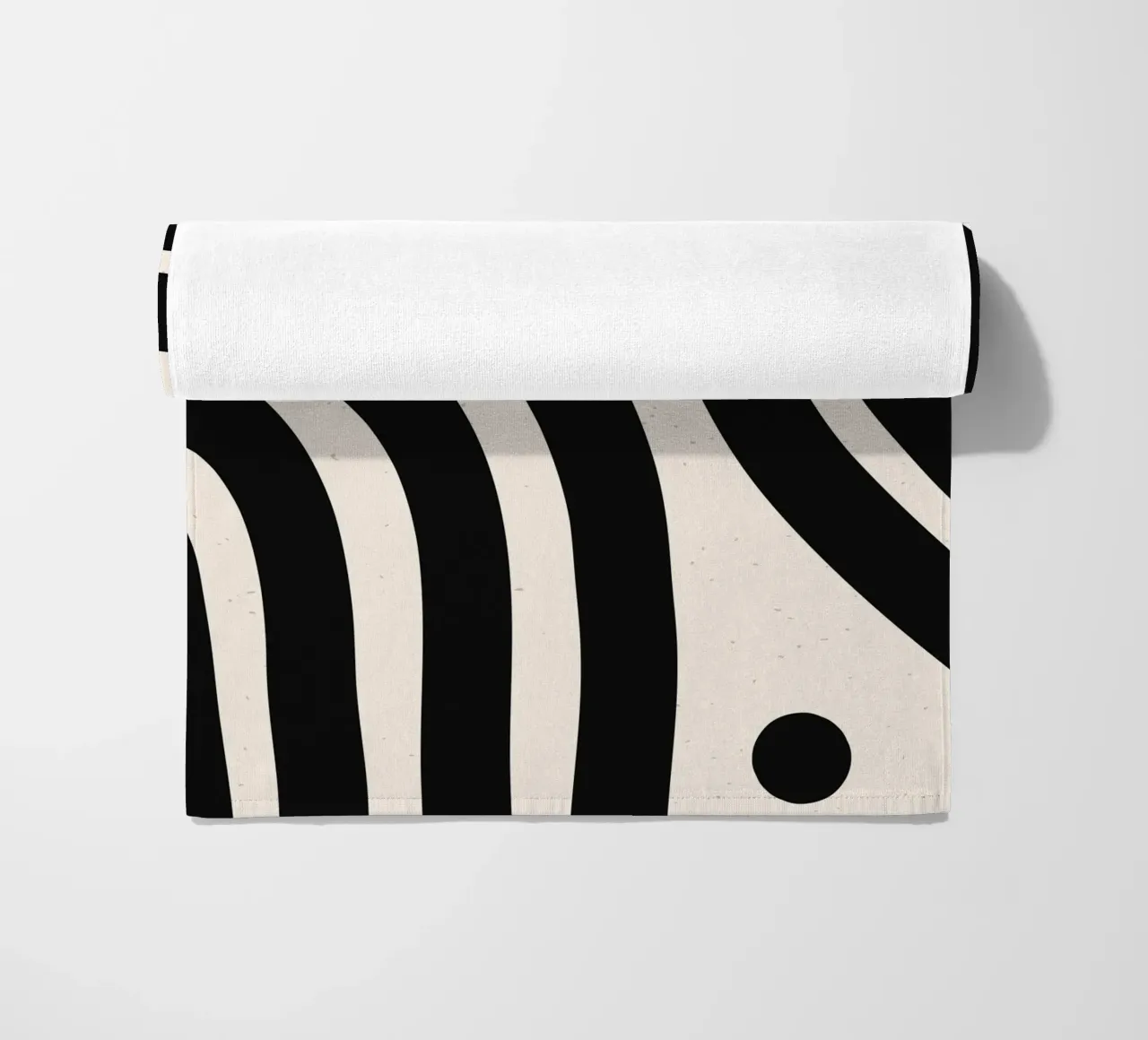 Boho Abstract Minimal Art Design - Elegante e senza tempo telo mare da Whole©