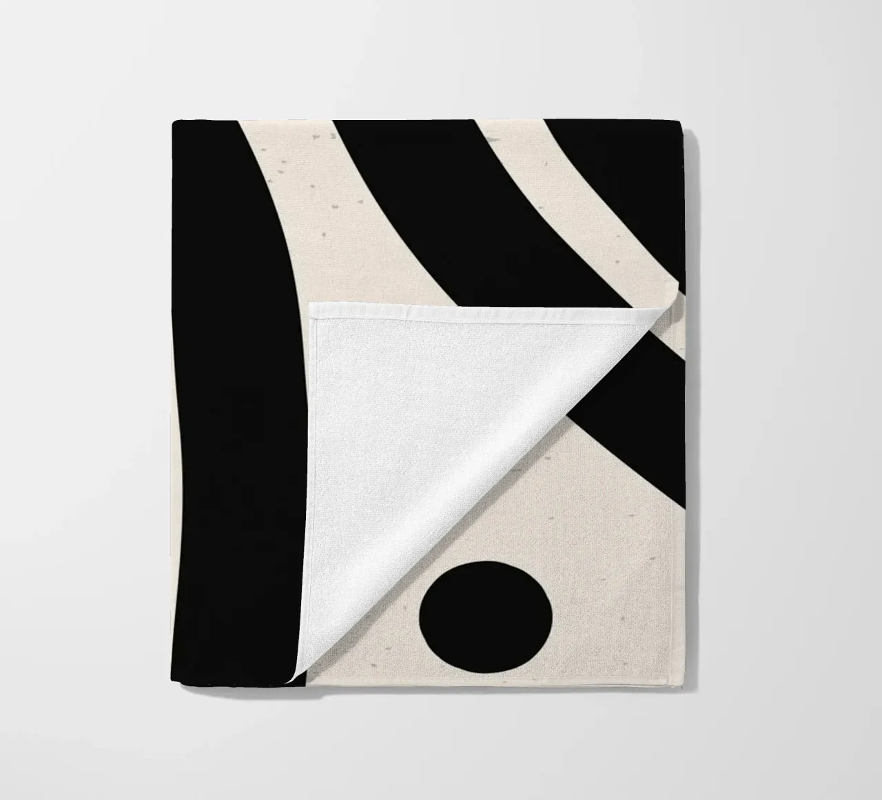 Boho Abstract Minimal Art Design - Elegante e senza tempo telo mare da Whole©