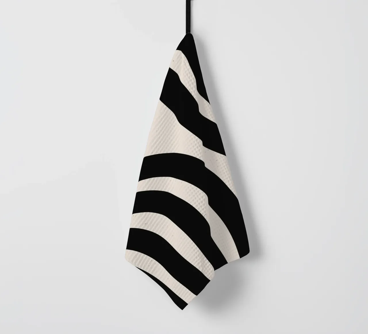 Boho Abstract Minimal Art Design - Élégant et intemporel torchon de Whole©