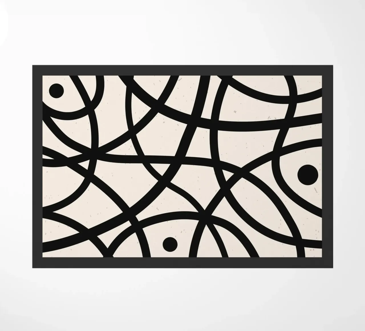 Linea geometrica boho - moderna e senza tempo zerbino da Whole©