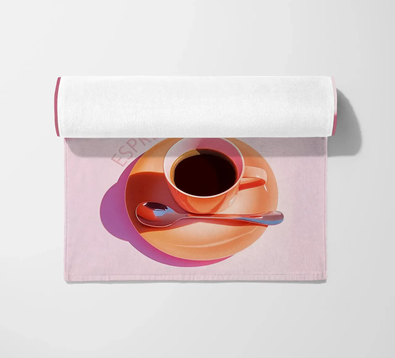 Pink Espresso Harmonie telo mare da Carinaprint