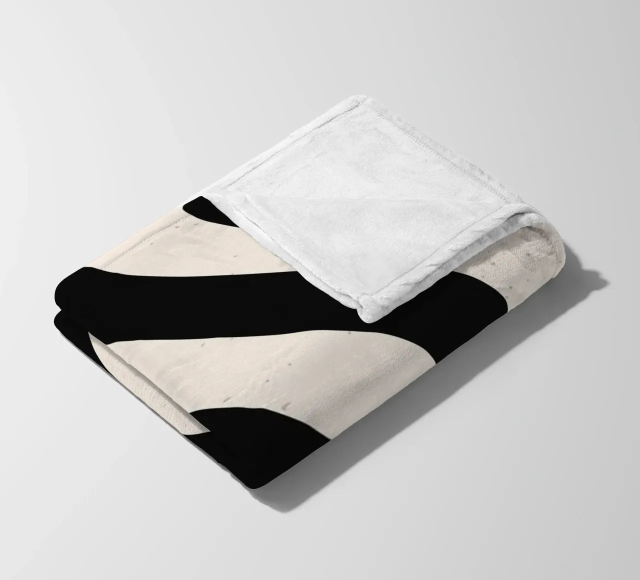 Boho Wave Kunstontwerp - Abstract & Tijdloos fleecedeken van Whole©