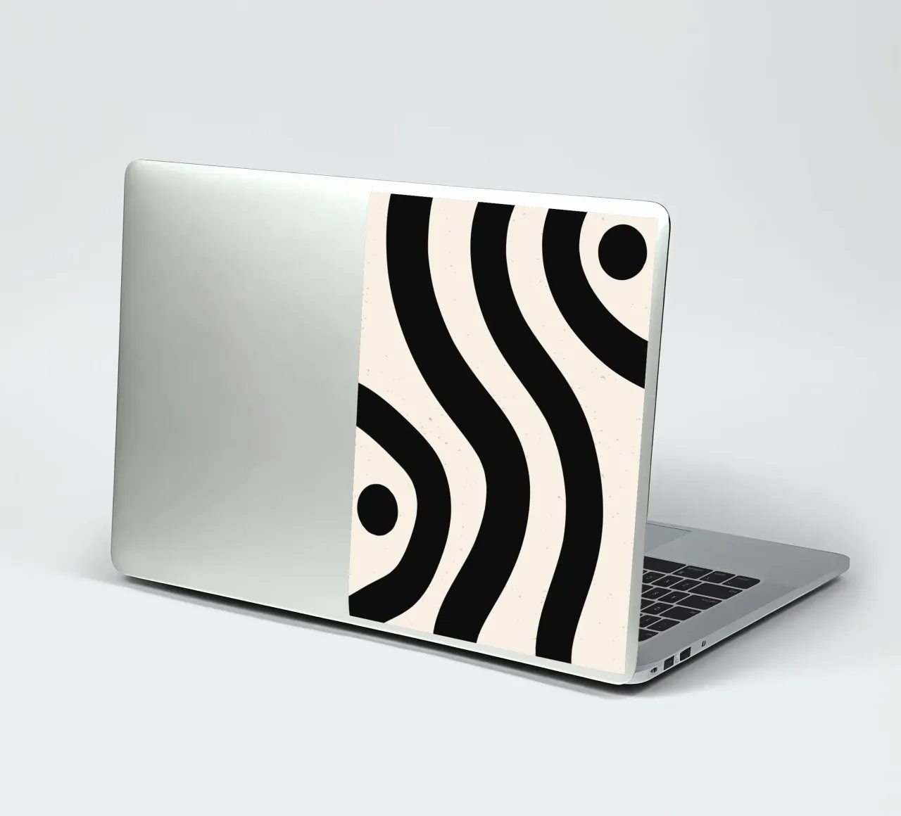 Boho Wave Kunstontwerp - Abstract & Tijdloos sticker van Whole©